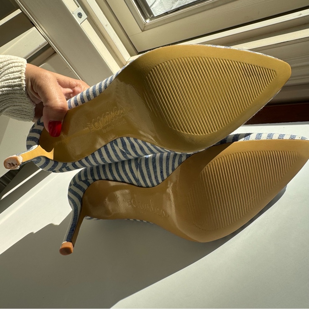 Striped Heels - Picture 4 of 6